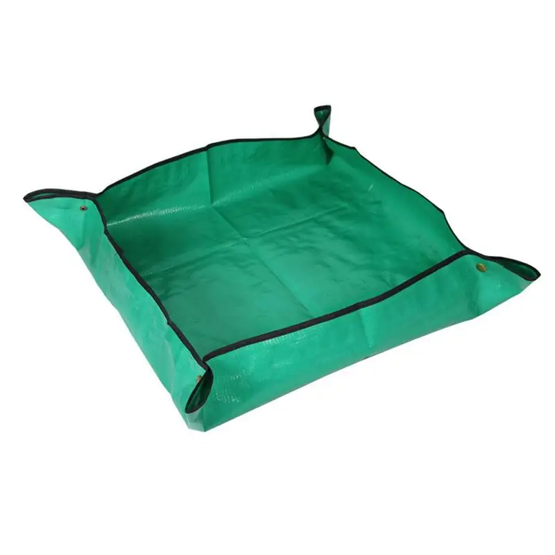 

Indoor Plant Repotting Square Mat PE Waterproof Indoor Gardening Mat Waterproof Planting Mat Apartment Gardening Mat For
