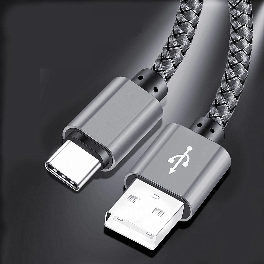 USB Type C кабель для быстрой зарядки Xiaomi Mi 9 9t a2 4C Mi5 4S Nexus 5X 6P Elephone U Pro Z1 BQ Aquaris X 2 м 3 в