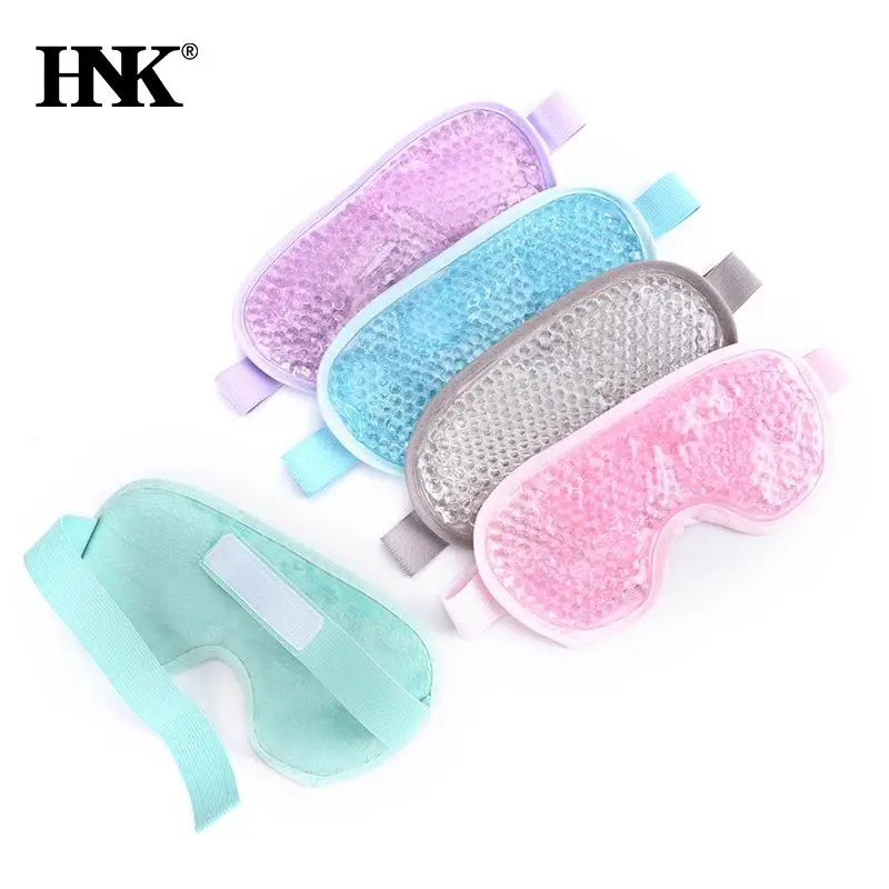 

Reusable PVC Gel Beads Eye Mask Flexible Soothing Relaxing Sleeping Mask Ice Goggles For Hot Cold Therapy