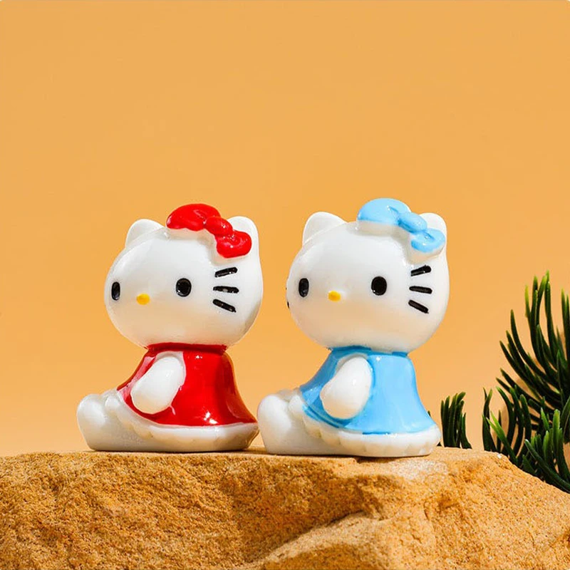 Микро-ландшафтное украшение MINISO светящаяся фигурка Hello Kitty