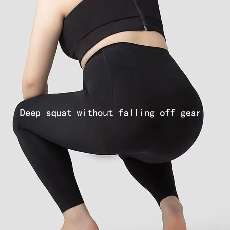 Женские Леггинсы С Высокой Талией На Флисовой Подкладке Зимние Тренировочные