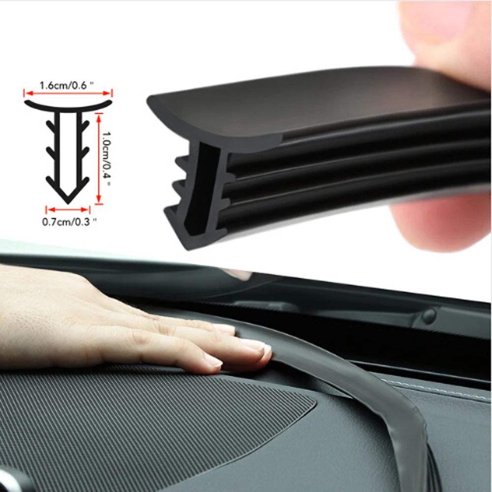 Автомобильная резиновая звуковая уплотнительная лента 1 6 м универсальное