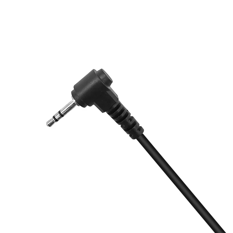 RISENKE Two Way Radio G Shape Clip-Ear Headset Earpiece with PTT is Compatible with Motorola MH230R MS350R MT350R (Pack of 10)