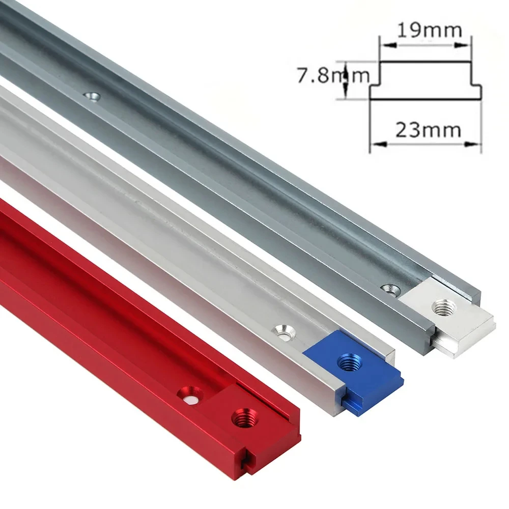 Т-образные лезунки из алюминиевого сплава для деревообработки 8 предметов