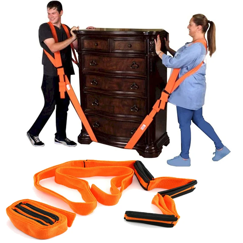 

Furniture Moving Carrying Straps Shoulder Forearm Carry Rope Lift Heavy Furniture Transport Belt Ropes Lifting Cord Moving Strap