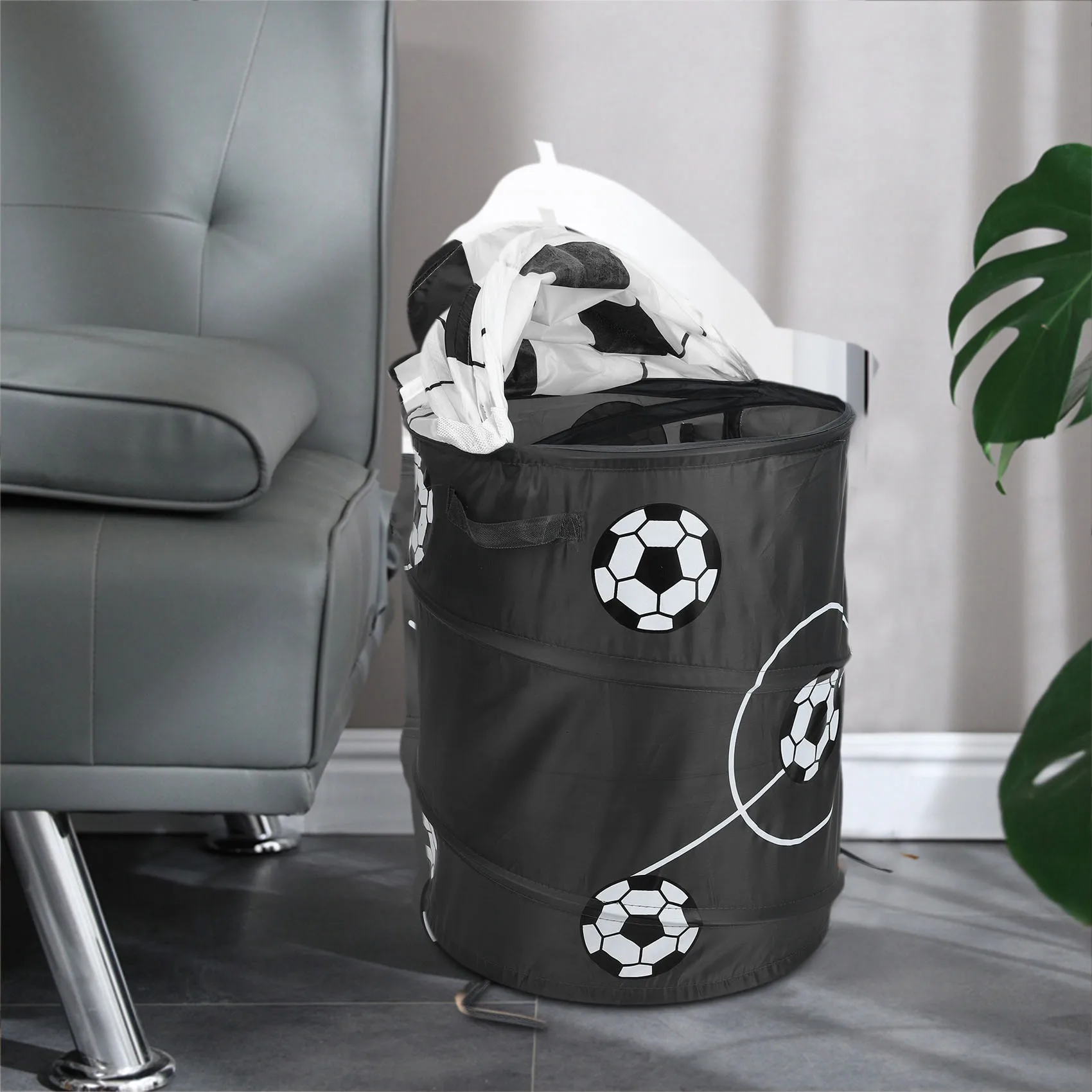 Футбольная корзина для белья бочки хранения бочка полиэфирная ткань магазин