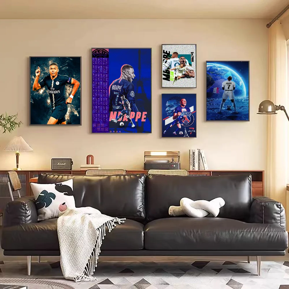 Kylian Football Star Good Quality Prints And Posters HD Poster Wall Art Painting Study Home Decor