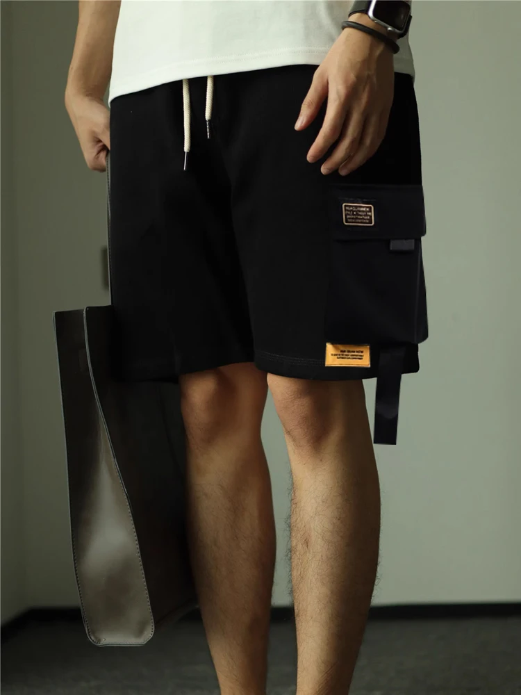 Летние новые молодежные шорты без глажки спортивные повседневные свободные со