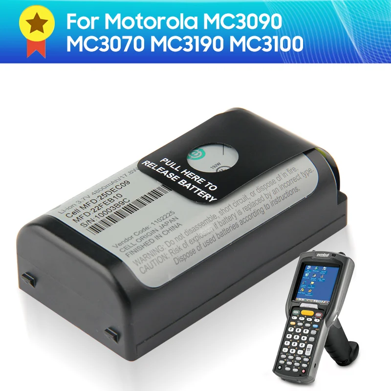 

Replacement Battery 55-060112-05 82-127909-01 82-127909-02 82-127912-01 For Motorola MC3090 MC3070 MC3190 MC3100 Mobile Computer