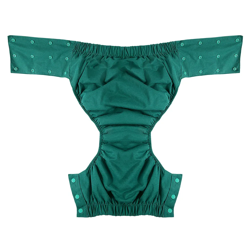 Хлопковые тканевые подгузники для взрослых водонепроницаемые стариков брюки