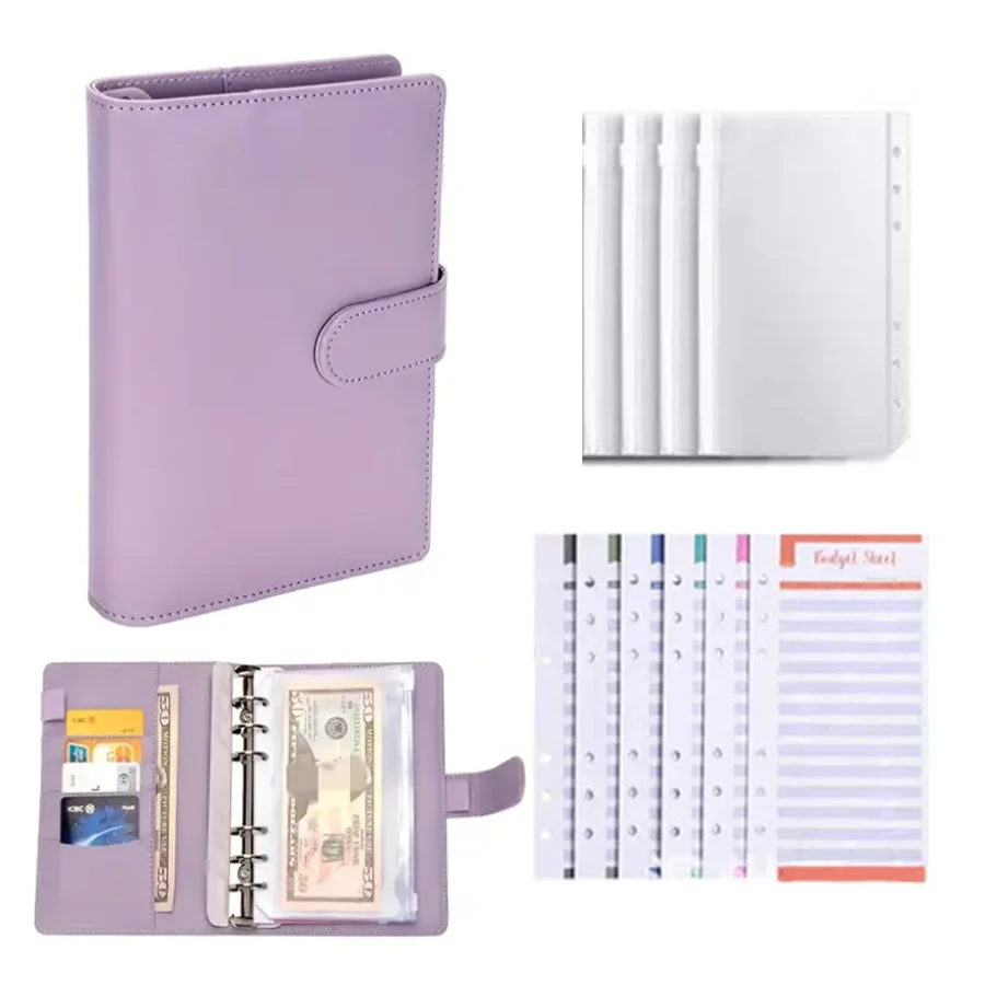 

Блокнот-планировщик А6 из искусственной кожи