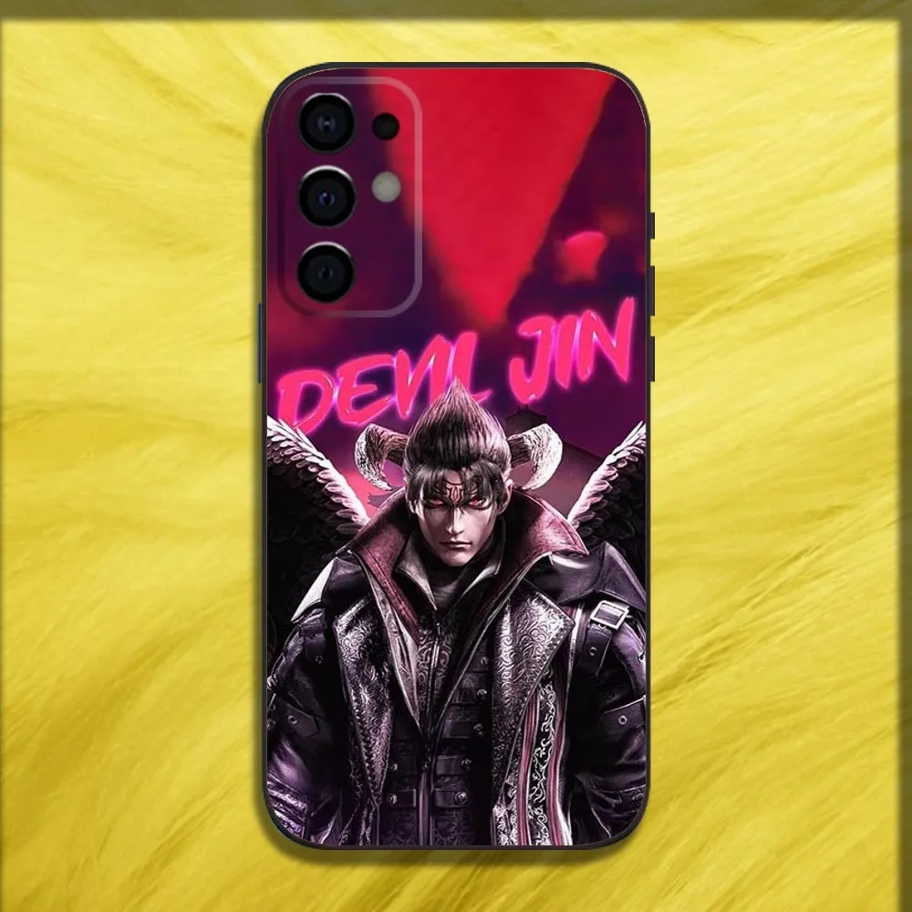 Game T-Tekken-S 8 B Phone Case For Samsung S24 S21 S22 S23 S30 Ultra S20 Plus Fe Lite Note 10 9 5G Black Soft Cover