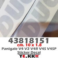 for ducati fuel tank sticker decal 10cm1 8cm universal stickers panigale 1199 1299 v2 v4 v4r v4s v4sp streetfighter v4 v4s