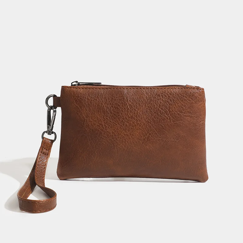 Новинка кошелек унисекс из искусственной кожи на молнии с узором Личи