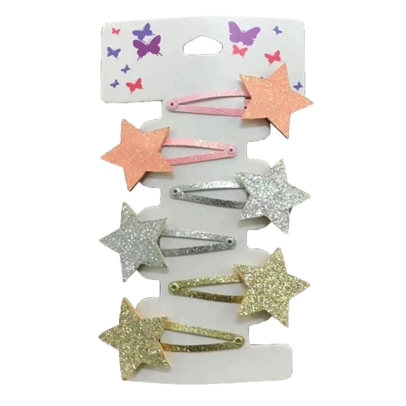 

6Pcs Hairpin Hair Clips for Girls Kids Children Toddlers Hair Accessories Headwear Headdress Tiny Hair Claw Clips
