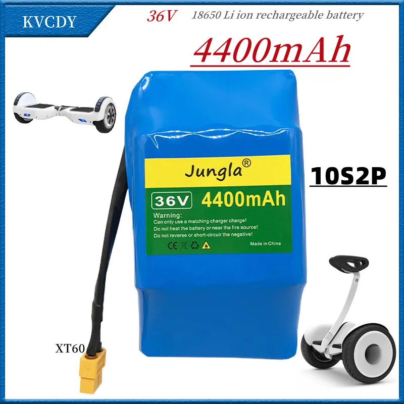 

100% New Original balanced scooter 36V 4400mAh 10s2p 36v 4400mAh battery car scooter built-in Protection plate 18650 battery