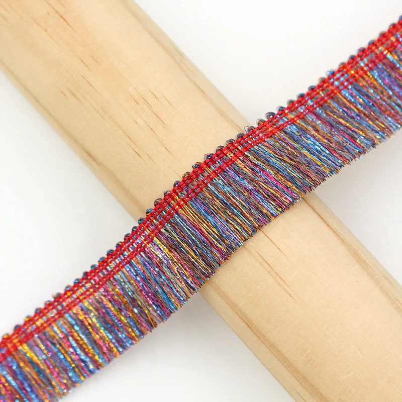 5 ярдов/партия кружевная отделка с бахромой ширина 2 см