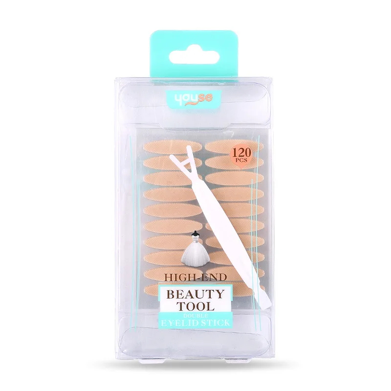 Невидимая наклейка на веко кружевные полоски для подтяжки глаз двойная лента век