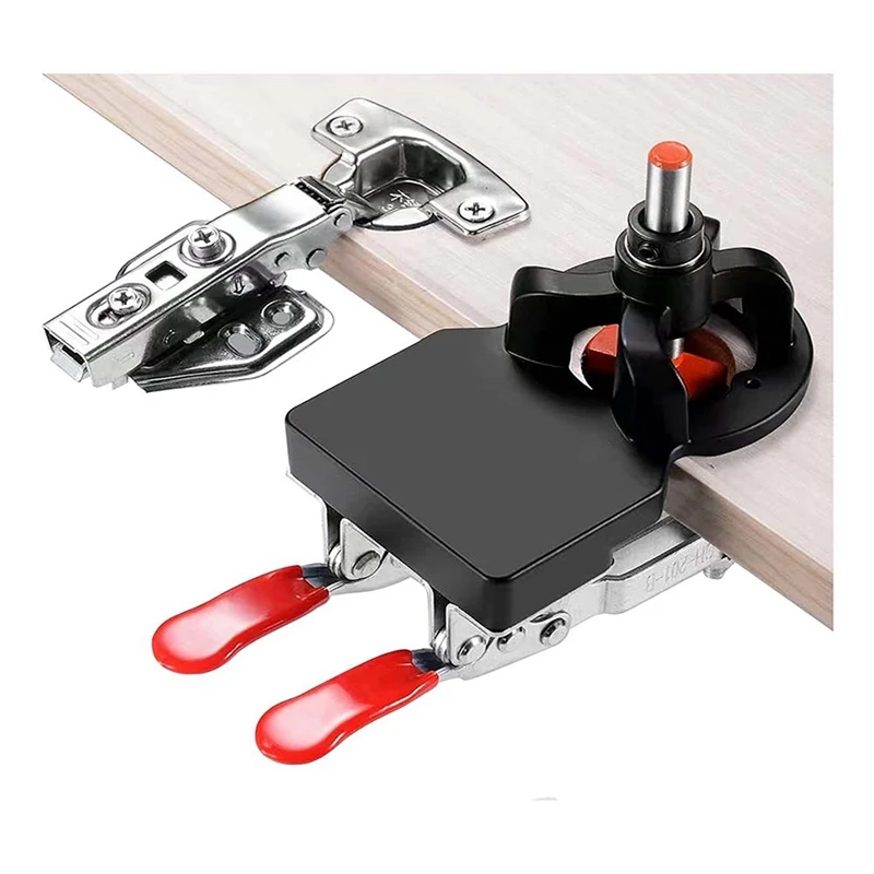 

35 мм скрытый зажим для дверных петель, точный зажим для дверных петель шкафа, алюминиевый материал предназначен для переноски и использования