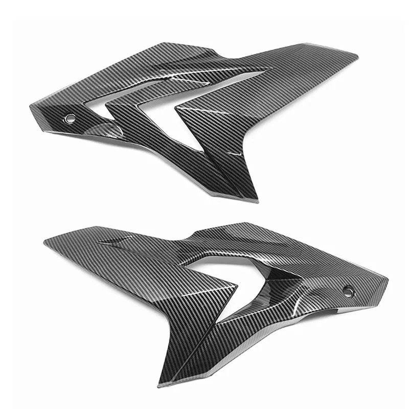 

Углеродное волокно краска боковая средняя панель радиатора обтекатель капот подходит для BMW S1000R 2014 2015-2016