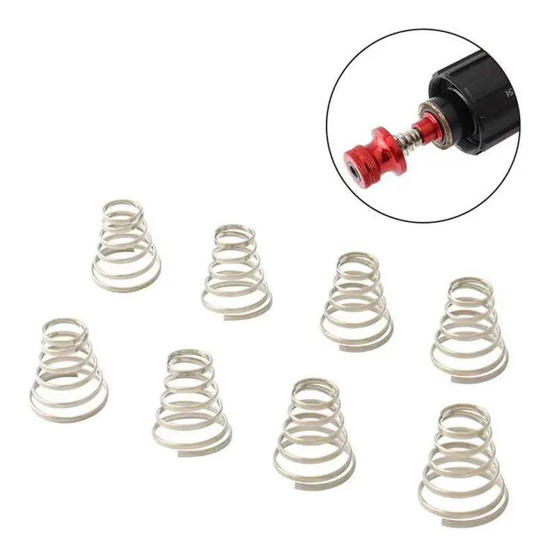 4 шт. быстроразъемные пружины для шампура велосипеда сменные металлические