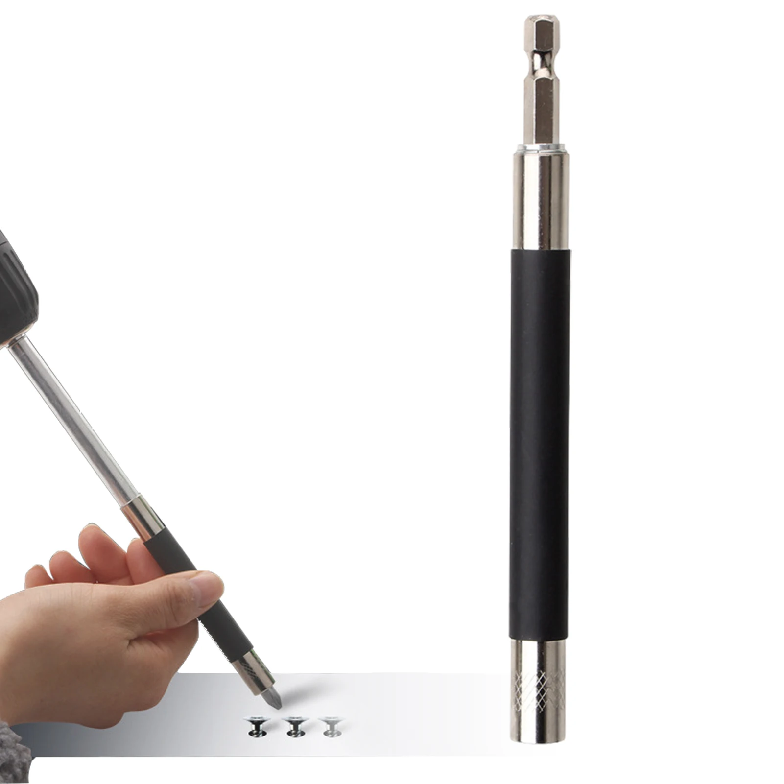 

Extension Hex Screw Socket 1/4 In Magnetic Screwdriver Bit Holder 1/4 In Hex Head Allen Wrench Drill Bit Set For Screwdrivers