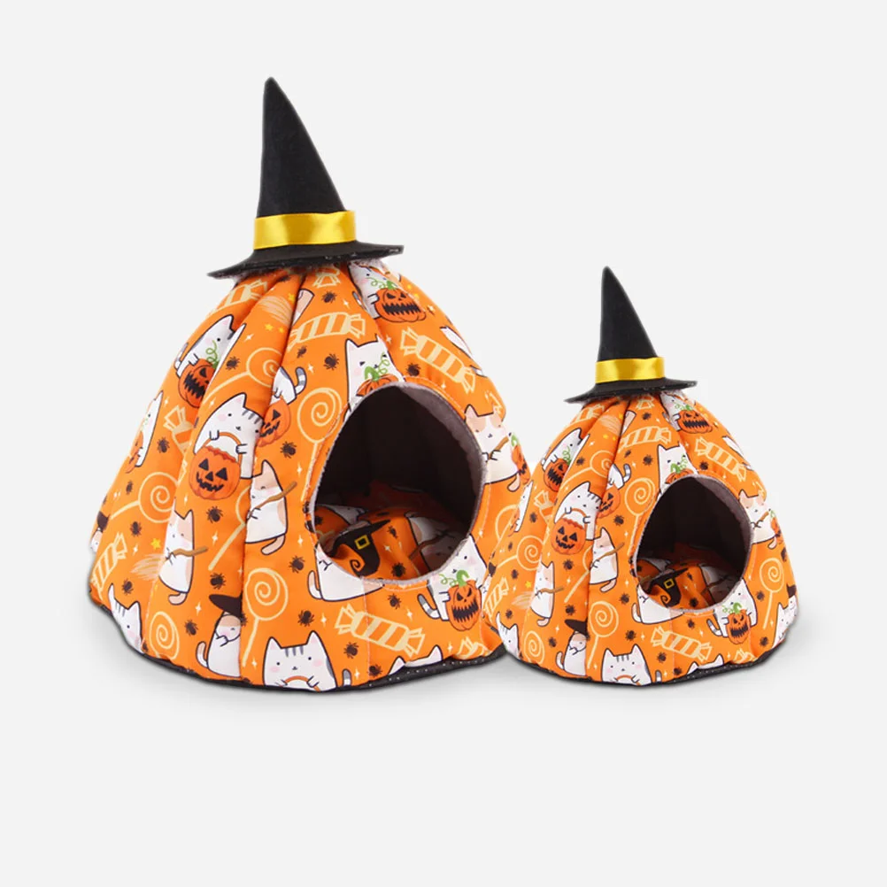 Игрушка для хомяка маленькая кровать домашних животных гнездо в форме тыквы