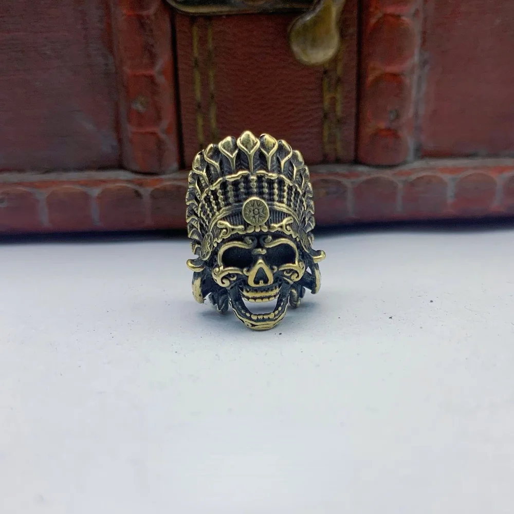 Бусы на веревочке для изготовления ювелирных изделий латунный Африканский