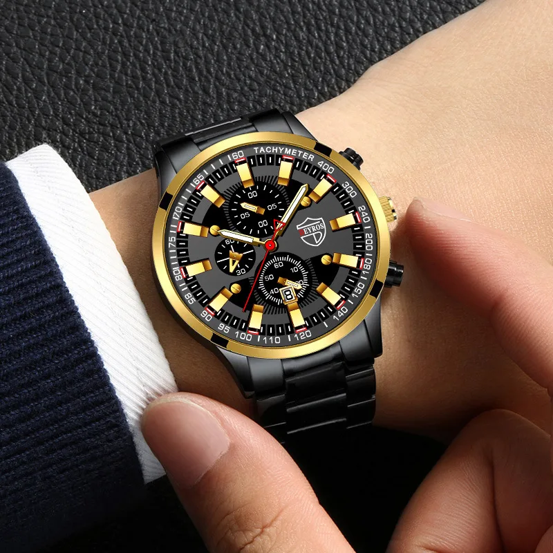 

Gold Watches Men Replicas Luxury Brands Fashion Watch Luminous Fast Delivery Clock Gift Boyfriend Casual Stainless Wristwatches