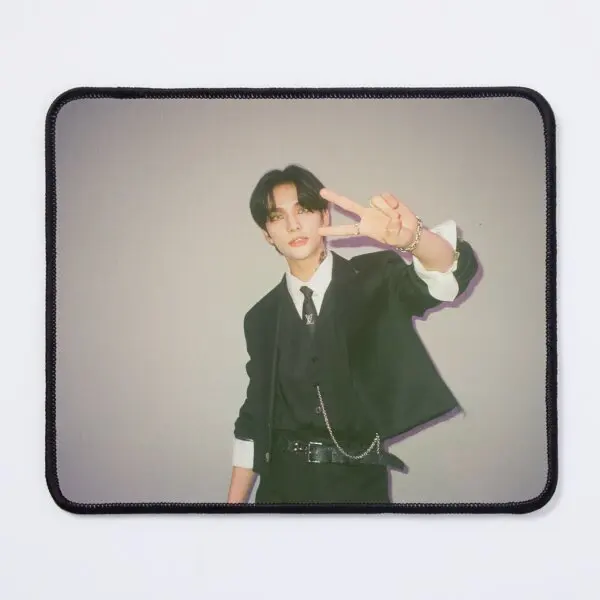 Stray Kids Hyunjin  Mouse Pad Desk Mat Mousepad Computer Key
