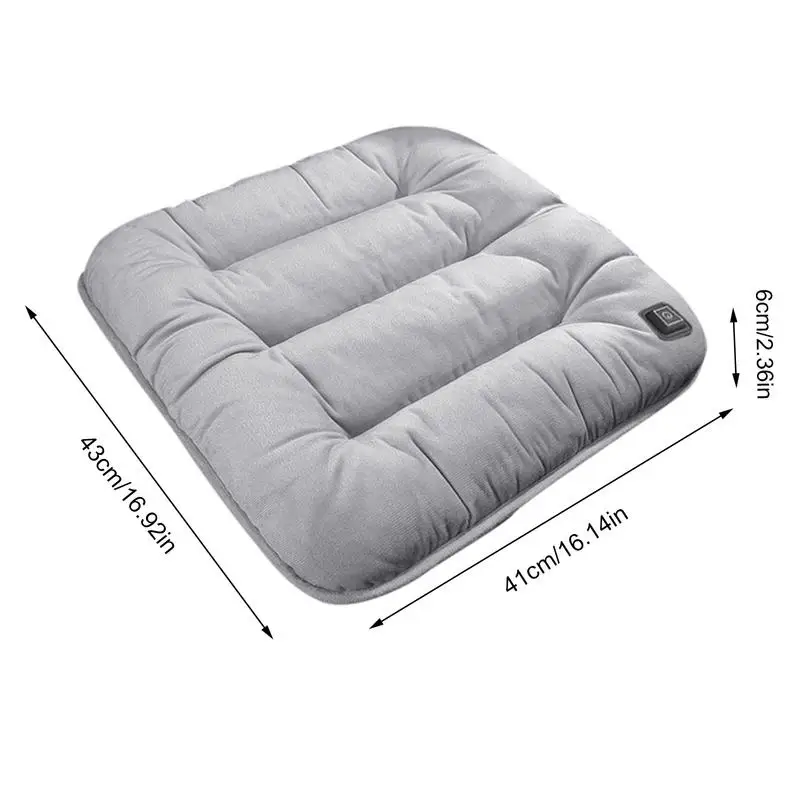 Подушка сиденья с подогревом для автомобиля графеновая зимняя подушка