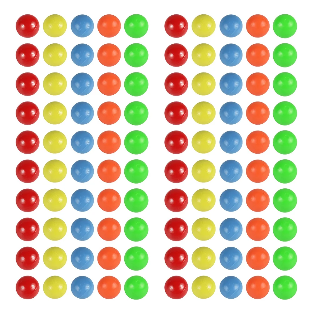

100 шт., детский пластиковый подсчет мраморных шариков