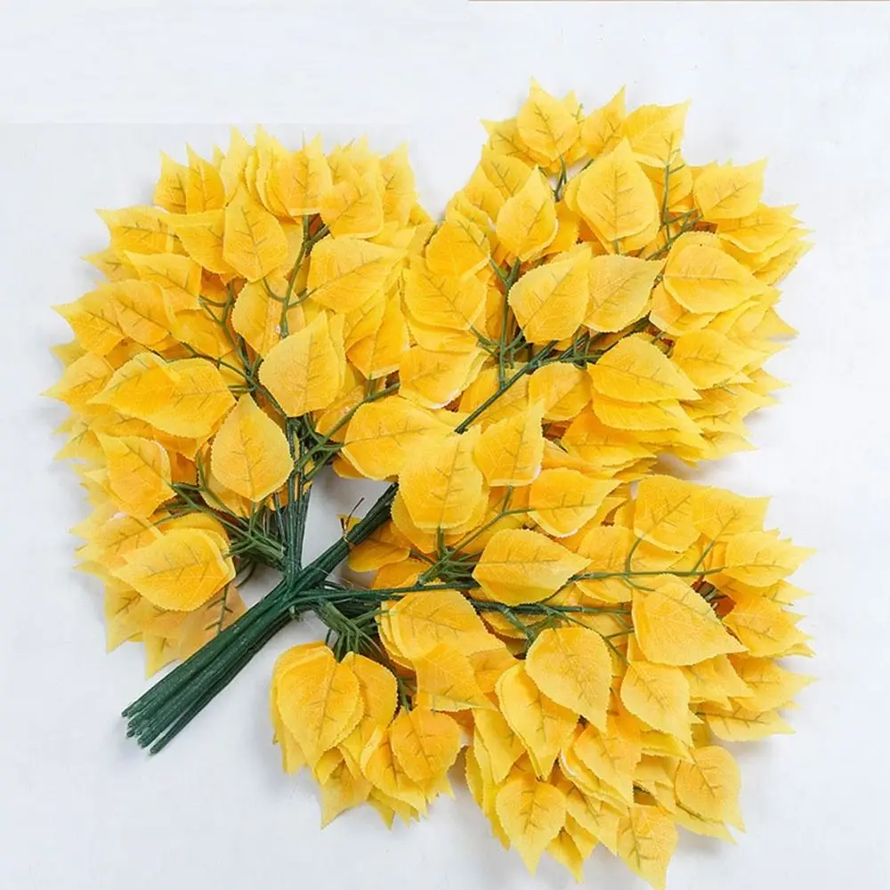 Искусственные листья деревьев банана искусственные шелковые ветки цветы гинкго