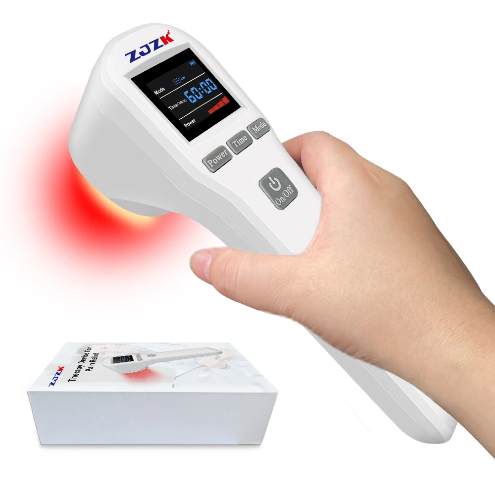 

LLLT Cold Laser Back Massager For Waist Pain Relief Chiropractic Advanced Physical Therapy No Side Effects With 880mW 20 Diodes