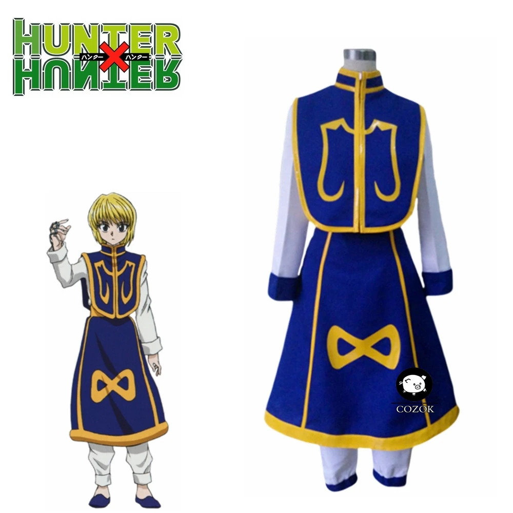 

Anime HUNTER X HUNTER Kurapika Cosplay Costume Custom Made Custom Sizes Cosplay Suit