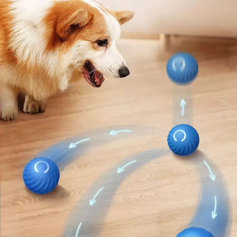 

Durable Automatic Rolling Ball for Small Medium Large Dog Pet Ball Toys for Dog Interactive Dog Toy Wicked Ball USB Rechargeable