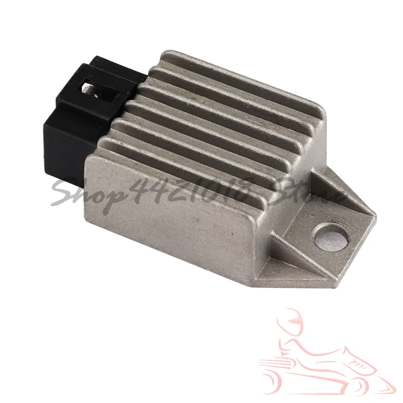 

12V 4Pin Motorcycle Scooter Voltage Regulator Rectifier fit for Buggie with GY6 50cc 125cc 150cc CD70 Moped Scooter ATV Gokarts