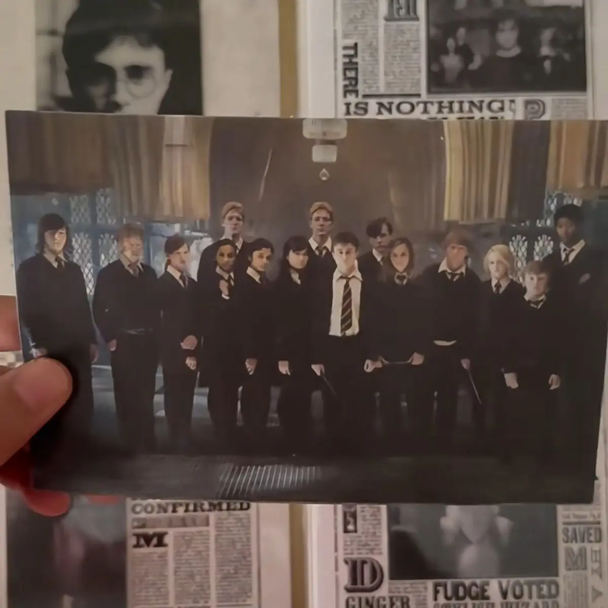 Аниме Волшебный мальчик Хогвартс, креативный волшебник, изменение фото, растровая карта, периферийные устройства для фильма, реквизит для вечеринки, небольшой подарок, оптовая продажа