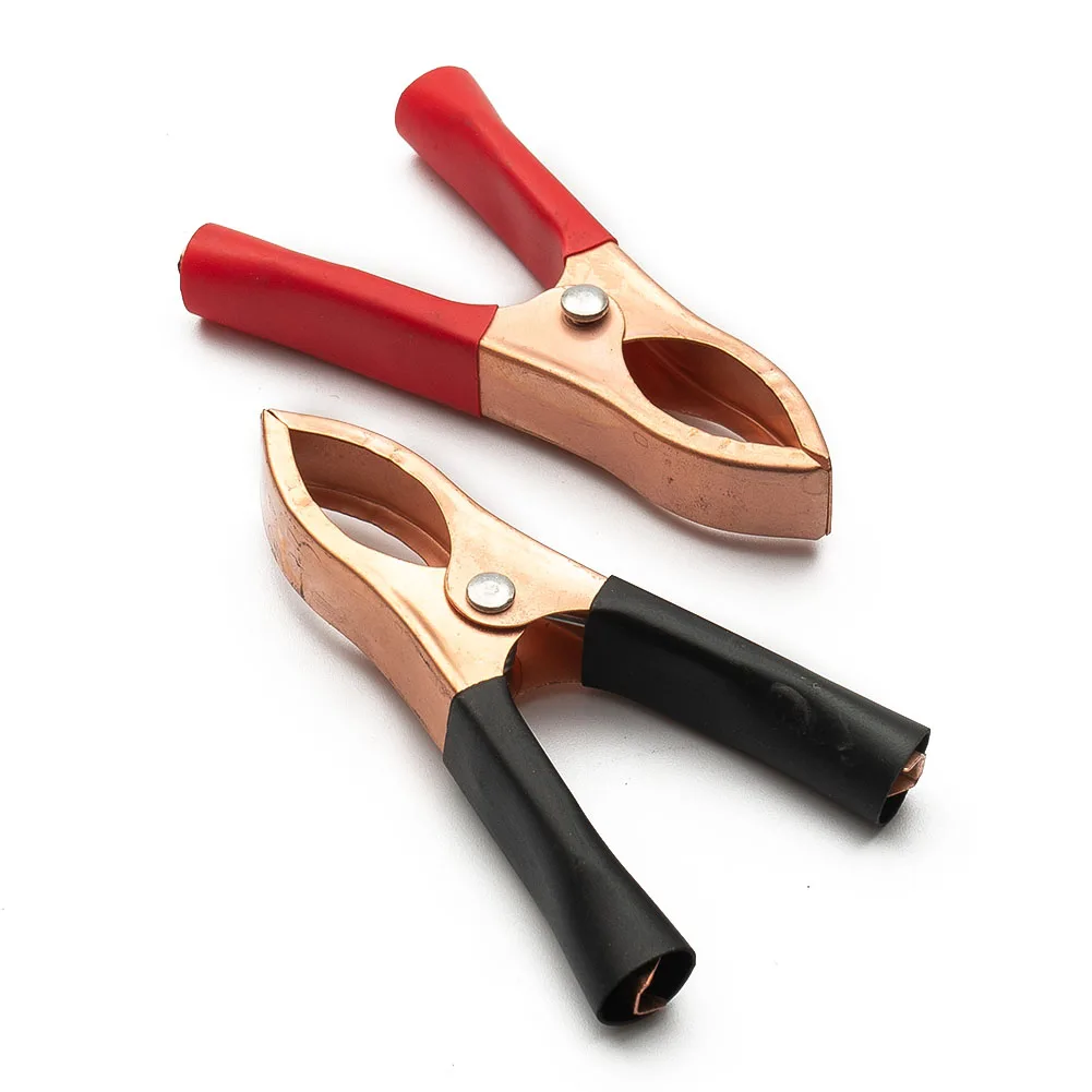 

Wire Cable Conduit Connectors Electrical Equipment Erminal Blocks 30A Car Alligator Clips Battery ClampsCrocodile Aligator 70mm