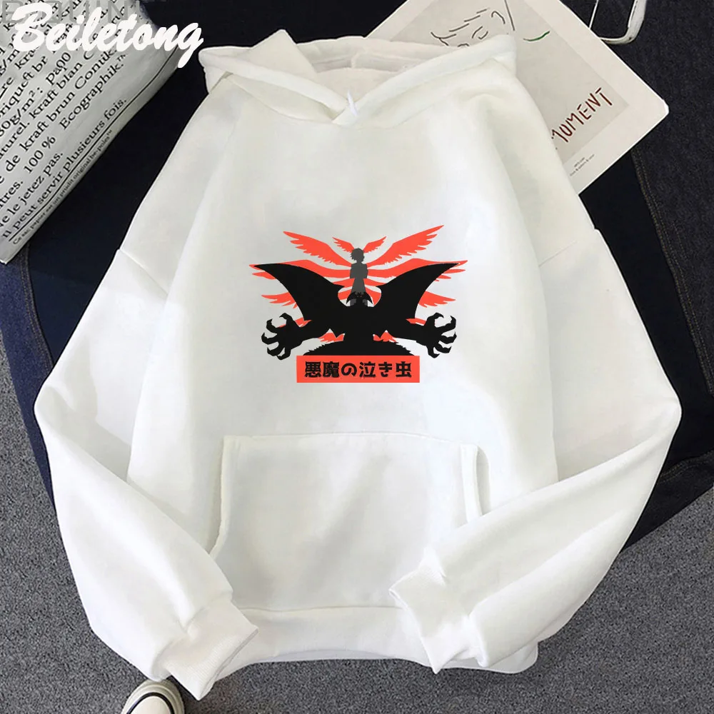 

Толстовка с капюшоном в стиле аниме Devilman Crybaby для мужчин и женщин, свитшот с капюшоном манга, уличная одежда большого размера в стиле Харадзюку, толстовки, пуловеры Y2k, одежда