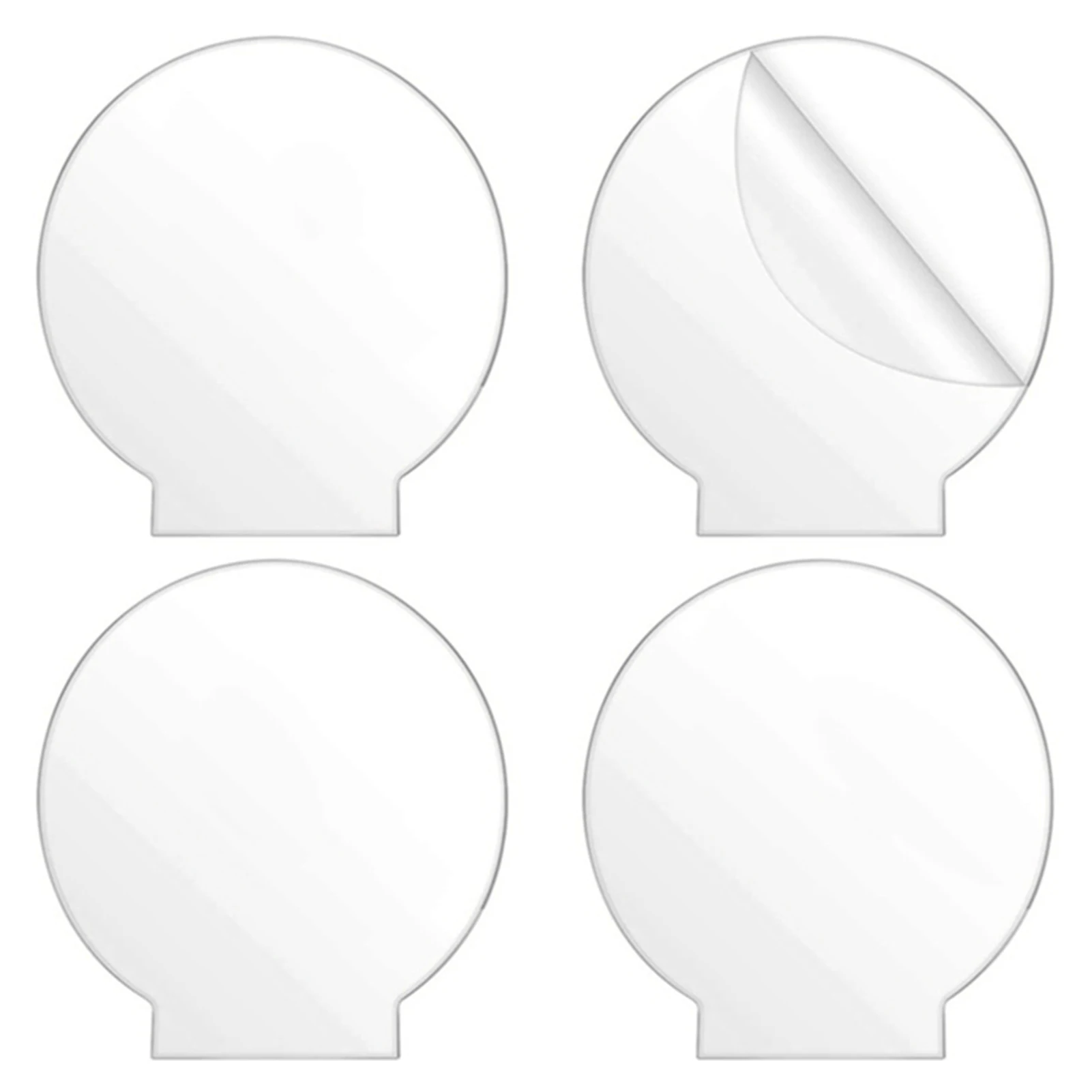 

4 звёздочки, декоративный домашний светодиодный светильник ручной работы, акриловая панель для самостоятельной сборки, прозрачная вечевеч...