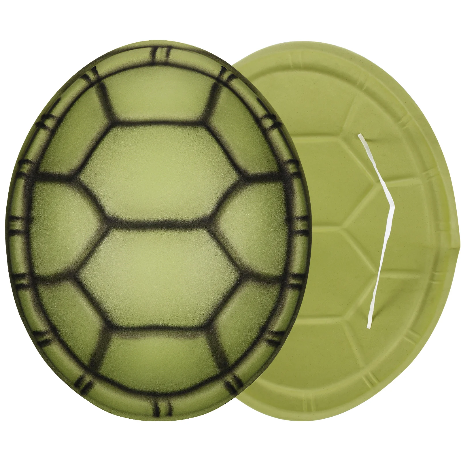 

2 Pcs Halloween Turtle Shells Cosplay Simulation Tortoise Shells Performance Photo Props for Kids Adults