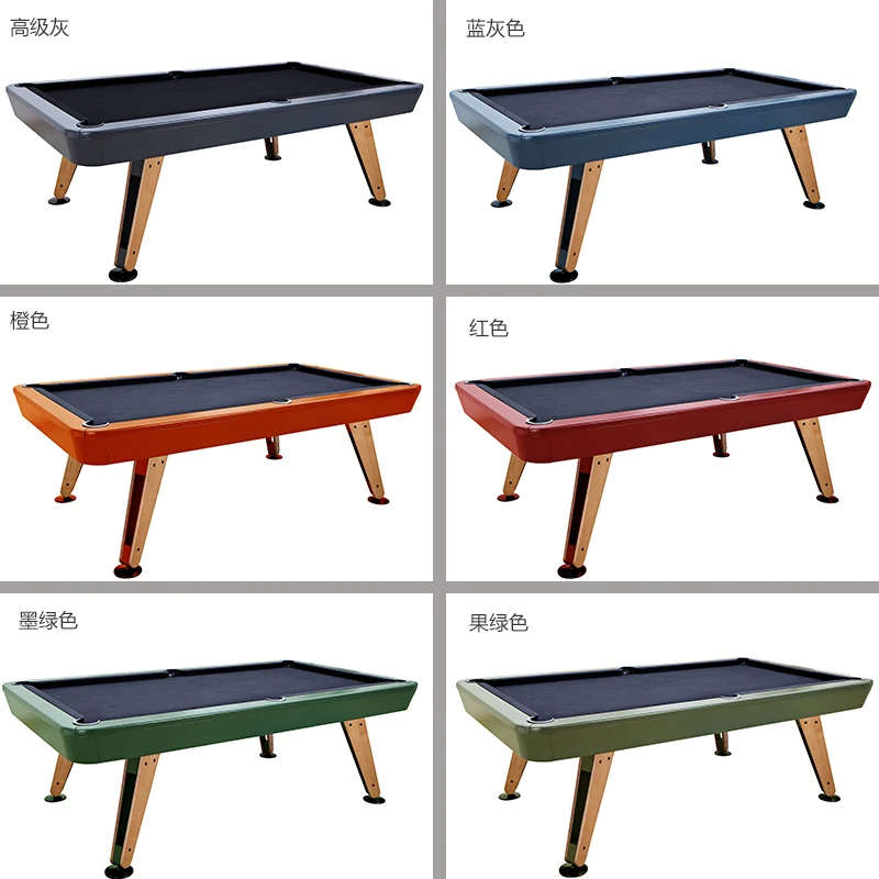 Бильярдный стол из цельного дерева стандартный высококачественный бытовой для