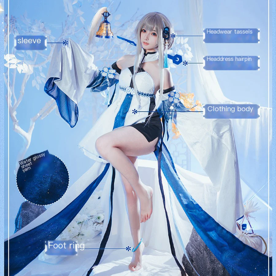 CosplayLove Новейшая игра Genshin Impact Guizhong Косплей Костюм Униформа для девочки Хэллоуин