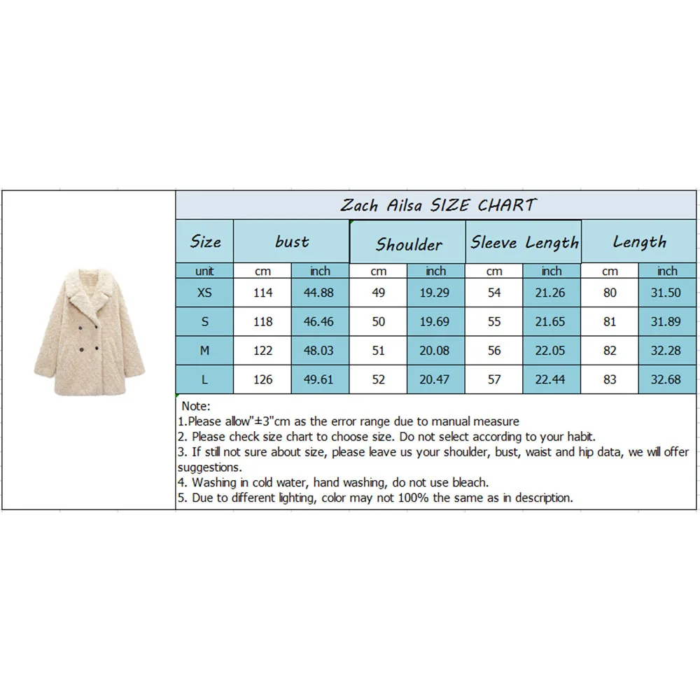 Fall and winter new women's casual sweet versatile lapel long sleeve artificial fur effect warm coat coat