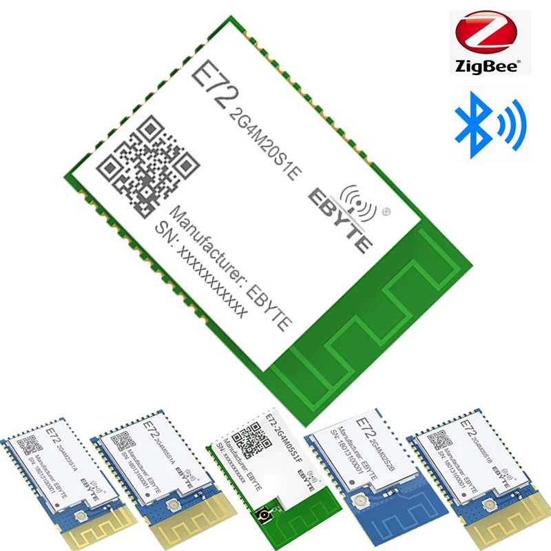 

CC2640/CC2630 ZigBee BLE Wireless Module COJXU 2.4GHz RF Module SoC E72 Transceiver and Receiver PCB/IPX Antenna SMD Module