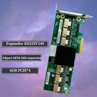 for original raid expander res2sv240 24 ports sata sas extended pcie 4 6gbs sata sas raid expander card