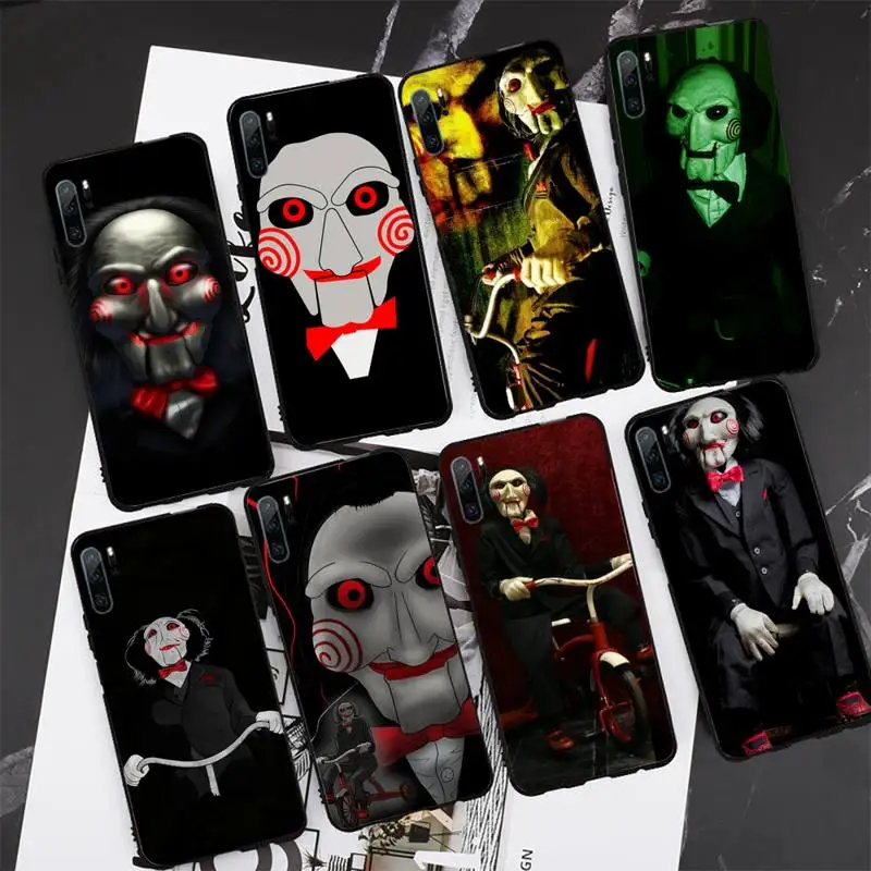 

Saw Jigsaw Killer horror Phone Case for Xiaomi mi5x mi6 mi6x mia2 mi8 mi9 mi10 note2 note3 note10 pro max plus 10 lite cover