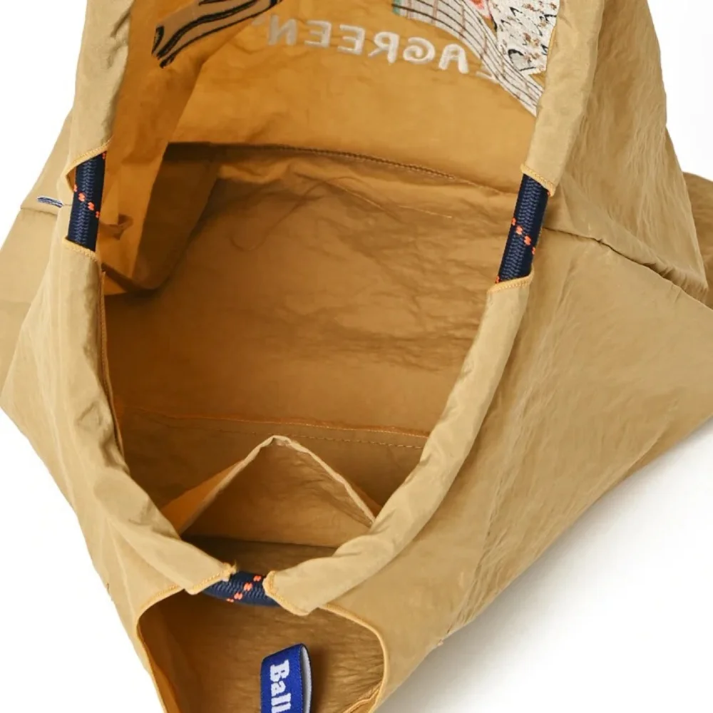 Designer Tote Bag Embroidery Canvas Bags for Women Shoulder Bag Flower Eco Bags Shopper Purses and Handbags Large Nylon Hobo New