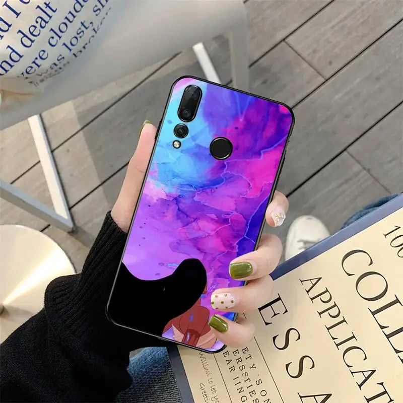 Disney wind Phone Case for Huawei Y 6 9 7 5 8s prime 2019 2018 enjoy 7 plus